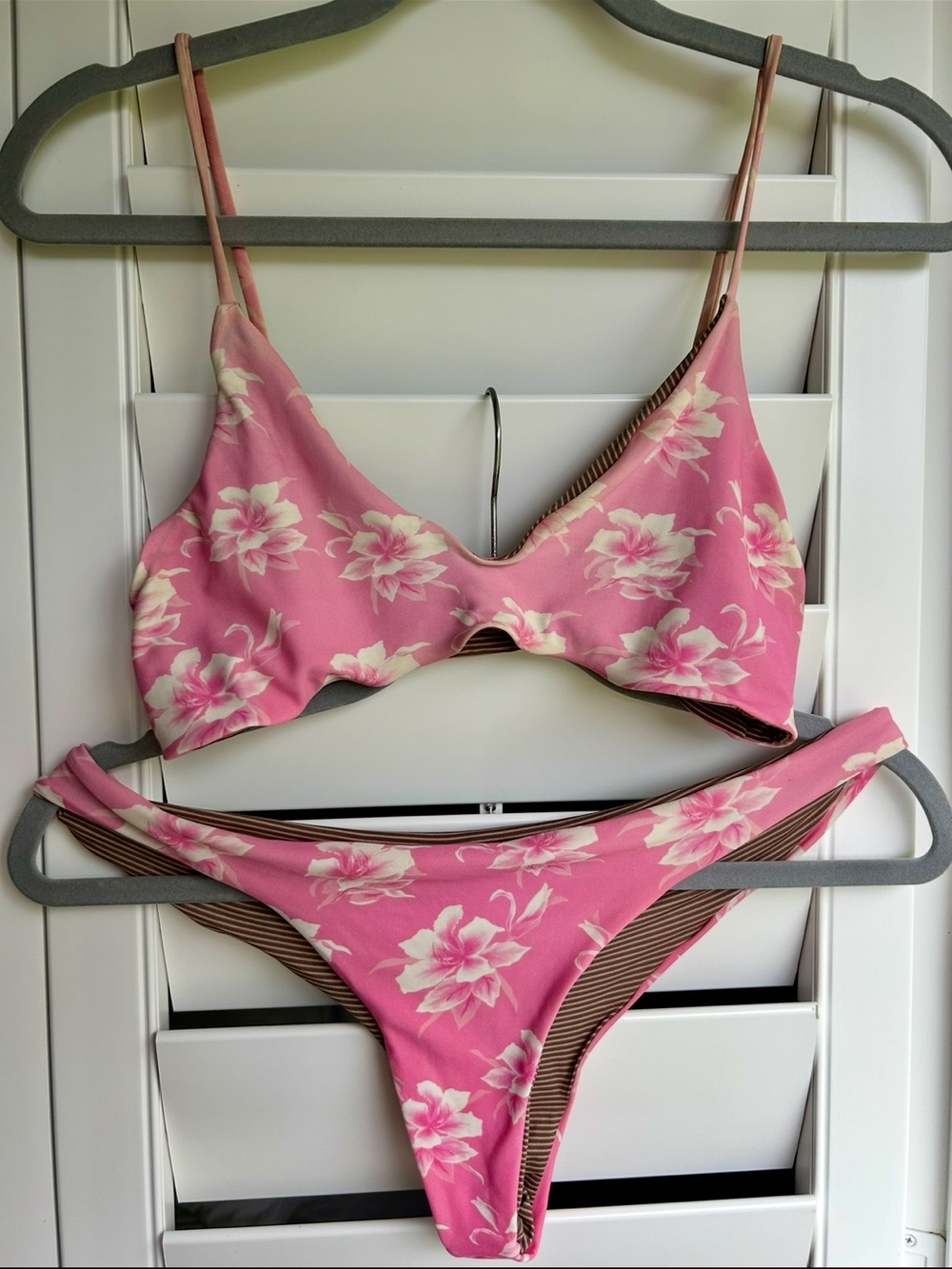 Acacia Swimwear set in Neon Vintage